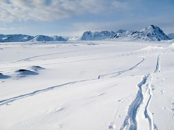 View near Tasiilaq village, East Greenland, Polar Regions
