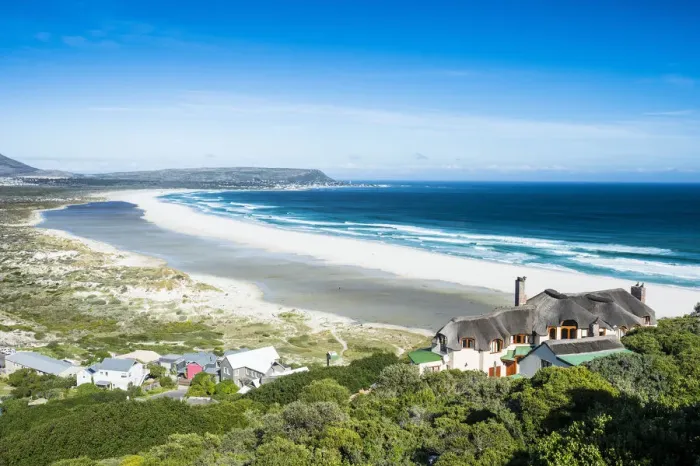 Framed Print : View over Noordhoek Beach, Chapmans Peak, Cape of Good Hope, South Africa, Africa Framed Print : View over Noordhoek Beach, Chapmans Peak, Cape of Good Hope, South Africa, Africa