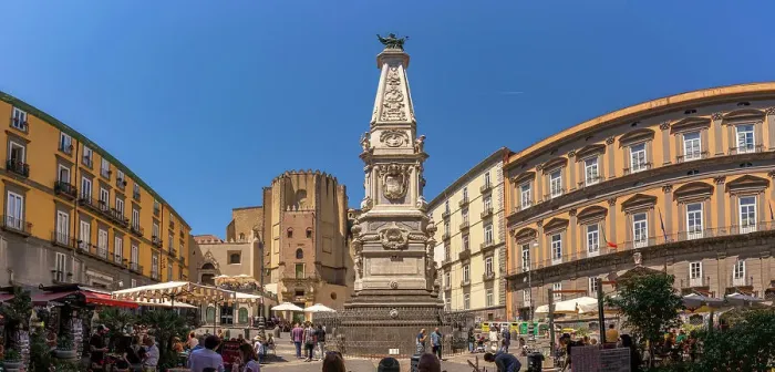Framed Print : View of Obelisco di San Domenico and cafes in Piazza San Domenico Maggiore, Historic Centre, UNESCO World Heritage Site, Naples, Campania, Italy, Europe Framed Print : View of Obelisco di San Domenico and cafes in Piazza San Domenico Maggiore, Historic Centre, UNESCO World Heritage Site, Naples, Campania, Italy, Europe