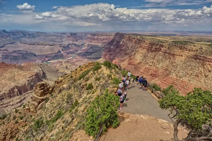 Framed Print : View from the observation deck of the Desert View Watchtower at Grand Canyon South Rim, UNESCO World Heritage Site, Arizona, United States of America, North America Framed Print : View from the observation deck of the Desert View Watchtower at Grand Canyon South Rim, UNESCO World Heritage Site, Arizona, United States of America, North America