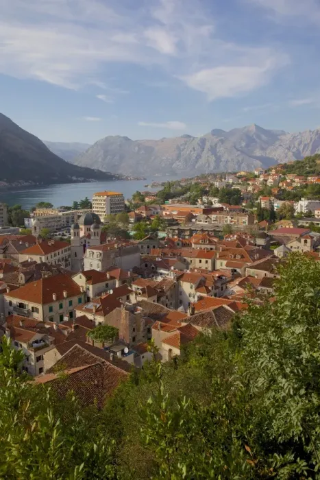 Framed Print : View over Old Town, Kotor, UNESCO World Heritage Site, Montenegro, Europe Framed Print : View over Old Town, Kotor, UNESCO World Heritage Site, Montenegro, Europe