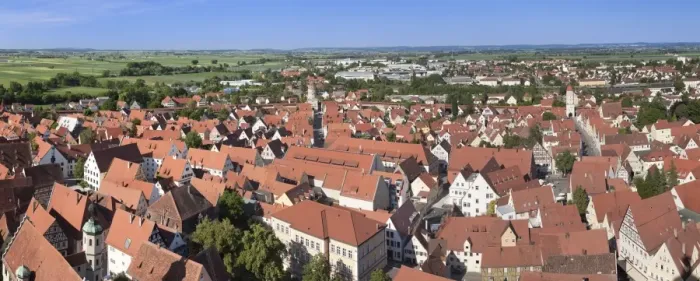 Framed Print : View over the old town of Noerdlingen, Romantische Strasse, Schwaben, Bavaria, Germany, Europe Framed Print : View over the old town of Noerdlingen, Romantische Strasse, Schwaben, Bavaria, Germany, Europe