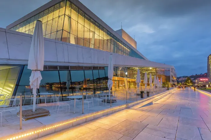 Framed Print : View of Oslo Opera House at dusk, Oslo, Norway, Scandinavia, Europe Framed Print : View of Oslo Opera House at dusk, Oslo, Norway, Scandinavia, Europe