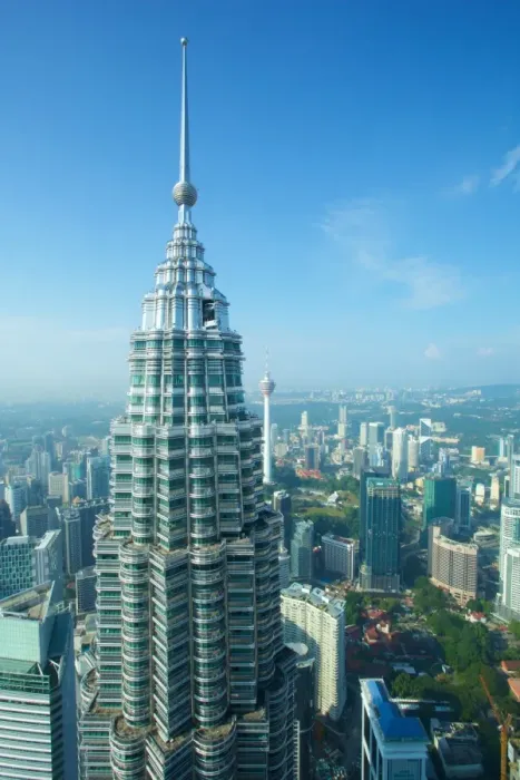 Framed Print : View from Petronas Towers, Kuala Lumpur, Malaysia, Southeast Asia, Asia Framed Print : View from Petronas Towers, Kuala Lumpur, Malaysia, Southeast Asia, Asia