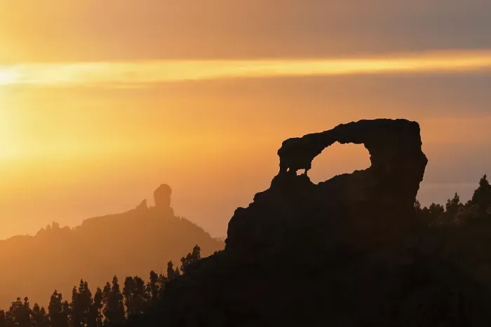 Framed Print : View from Pico de las Nieves to Roque Nublo, Gran Canaria, Canary Islands, Spain, Atlantic, Europe Framed Print : View from Pico de las Nieves to Roque Nublo, Gran Canaria, Canary Islands, Spain, Atlantic, Europe