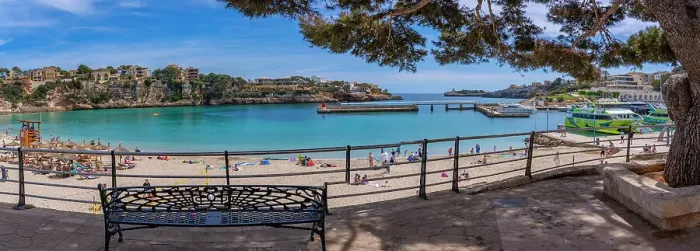 Framed Print : View of Platja de Portocristo beach, Porto Cristo, Majorca, Balearic Islands, Spain, Mediterranean, Europe Framed Print : View of Platja de Portocristo beach, Porto Cristo, Majorca, Balearic Islands, Spain, Mediterranean, Europe