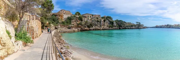 Framed Print : View of Platja de Portocristo beach, Porto Cristo, Majorca, Balearic Islands, Spain, Mediterranean, Europe Framed Print : View of Platja de Portocristo beach, Porto Cristo, Majorca, Balearic Islands, Spain, Mediterranean, Europe