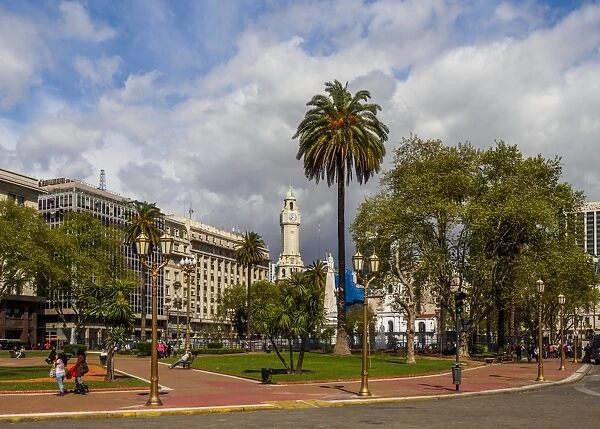 View of the Plaza de Mayo, Monserrat, City of Buenos Aires, Buenos Aires Province
