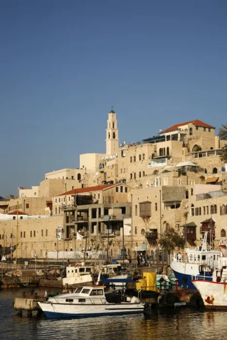 Framed Print : View over the port and Old Jaffa, Tel Aviv, Israel, Middle East Framed Print : View over the port and Old Jaffa, Tel Aviv, Israel, Middle East
