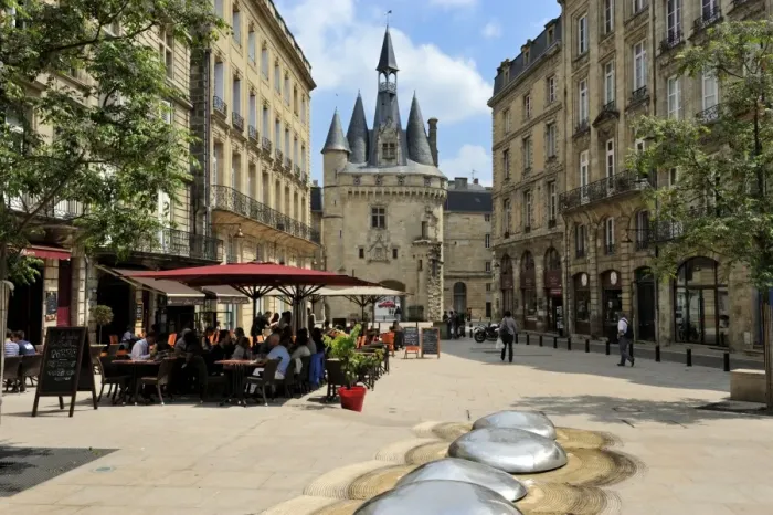 Framed Print : View of Porte Cailhau from Place de Palais, Bordeaux, UNESCO World Heritage Site, Gironde, Aquitaine, France, Europe Framed Print : View of Porte Cailhau from Place de Palais, Bordeaux, UNESCO World Heritage Site, Gironde, Aquitaine, France, Europe