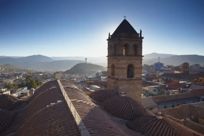 Framed Print : View of Potosi from rooftop of Convento de San Francisco, Potosi, UNESCO World Heritage Site, Bolivia, South America Framed Print : View of Potosi from rooftop of Convento de San Francisco, Potosi, UNESCO World Heritage Site, Bolivia, South America
