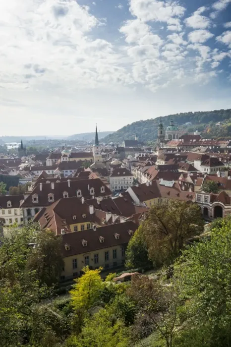 Framed Print : View over Prague from Prague castle, Prague, Czech Republic, Europe Framed Print : View over Prague from Prague castle, Prague, Czech Republic, Europe