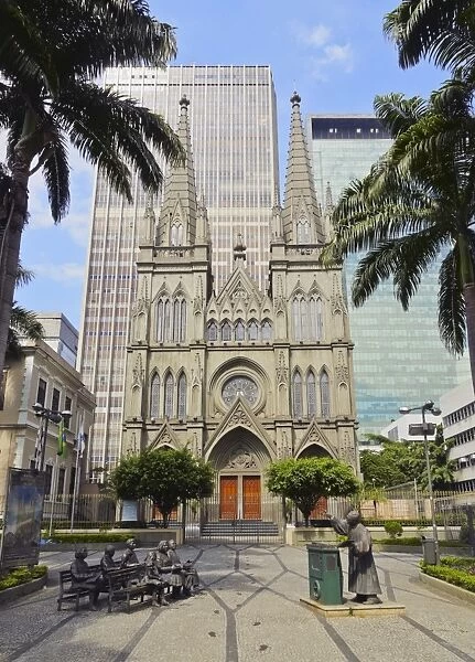 View of the Presbyterian Cathedral of Rio de Janeiro, Rio de Janeiro, Brazil, South