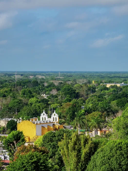 Framed Print : View towards the Remedios Church, Izamal, Yucatan State, Mexico Framed Print : View towards the Remedios Church, Izamal, Yucatan State, Mexico