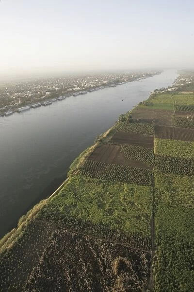 A view of the River Nile, Egypt, North Africa, Africa
