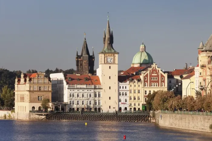 Framed Print : View over the River Vltava to Smetana Museum, Dome of St. Francis Church and Old Town Bridge Tower, Old Town (Stare Mesto), Prague, Bohemia, Czech Republic, Europe Framed Print : View over the River Vltava to Smetana Museum, Dome of St. Francis Church and Old Town Bridge Tower, Old Town (Stare Mesto), Prague, Bohemia, Czech Republic, Europe