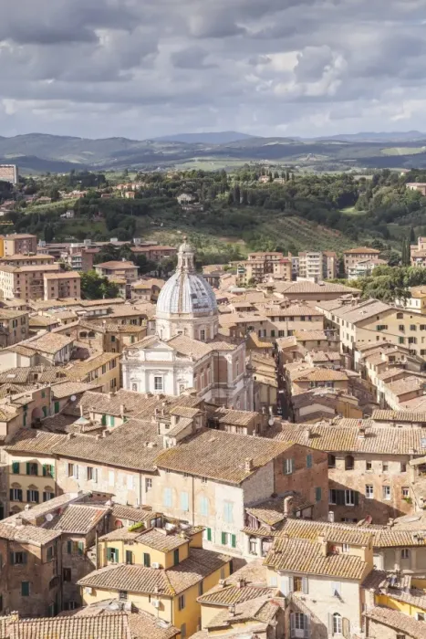 Framed Print : The view over the rooftops of Siena from Torre del Mangia, UNESCO World Heritage Site, Siena, Tuscany, Italy, Europe Framed Print : The view over the rooftops of Siena from Torre del Mangia, UNESCO World Heritage Site, Siena, Tuscany, Italy, Europe