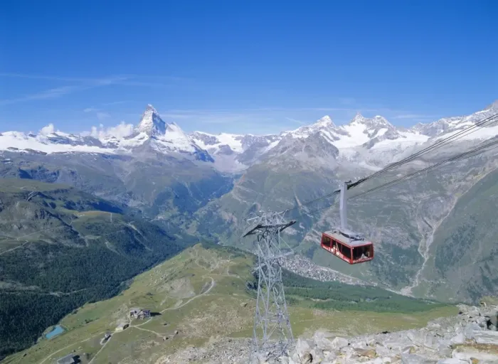 Framed Print : View from Rothorn to Matterhorn