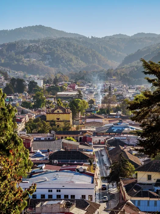 Framed Print : View towards the San Francisco de Asis Church, San Cristobal de las Casas, Chiapas State, Mexico Framed Print : View towards the San Francisco de Asis Church, San Cristobal de las Casas, Chiapas State, Mexico