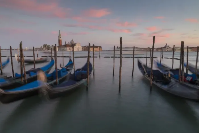 Framed Print : View to San Giorgio Maggiore and Gondola Service, Venice, UNESCO World Heritage Site Framed Print : View to San Giorgio Maggiore and Gondola Service, Venice, UNESCO World Heritage Site