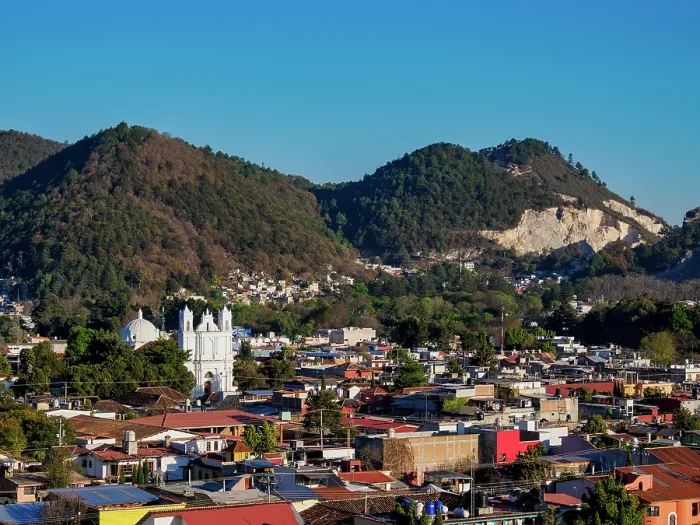 Framed Print : View towards the Santa Lucia Church, San Cristobal de las Casas, Chiapas State, Mexico Framed Print : View towards the Santa Lucia Church, San Cristobal de las Casas, Chiapas State, Mexico