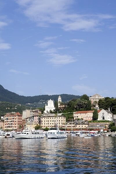 View of Santa Margherita, Liguria, Italy, Mediterranean, Europe