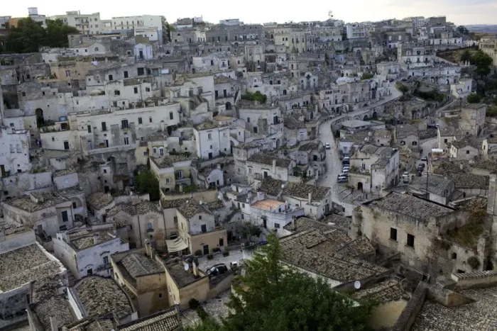Framed Print : View over the Sassi of Matera in Basilicata, Italy, Europe Framed Print : View over the Sassi of Matera in Basilicata, Italy, Europe