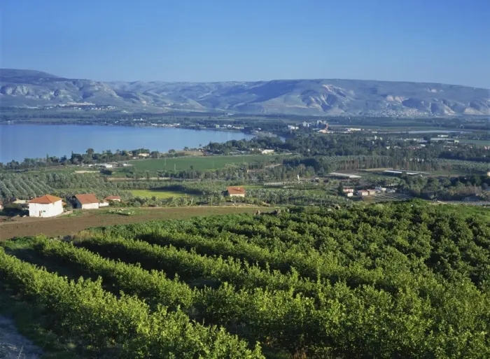 Framed Print : View of the Sea of Galilee, Zemakh area, Israel, Middle East Framed Print : View of the Sea of Galilee, Zemakh area, Israel, Middle East