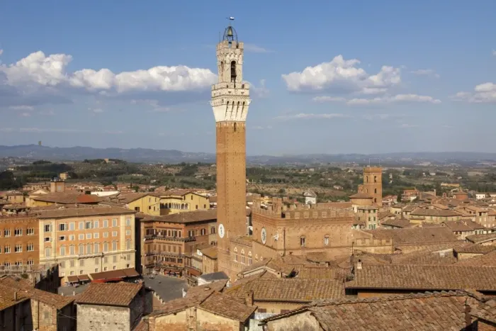 Framed Print : View of Siena Palazzo Publico and Piazza del Campo, UNESCO World Heritage Site, Siena, Tuscany, Italy, Europe Framed Print : View of Siena Palazzo Publico and Piazza del Campo, UNESCO World Heritage Site, Siena, Tuscany, Italy, Europe
