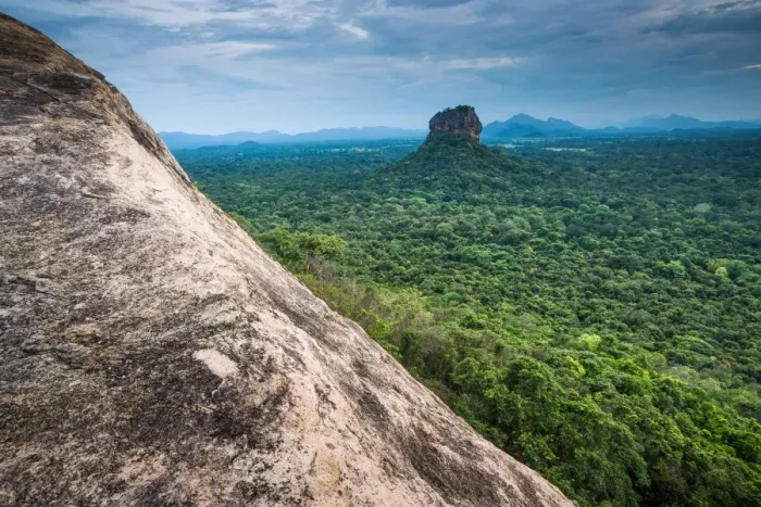 Framed Print : View of Sigirya Rock, Sri Lanka, Asia Framed Print : View of Sigirya Rock, Sri Lanka, Asia