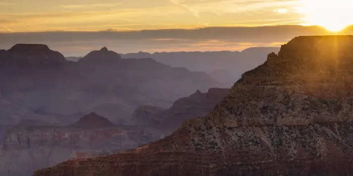 Framed Print : View from South Rim at sunrise, Grand Canyon National Park, UNESCO World Heritage Site Framed Print : View from South Rim at sunrise, Grand Canyon National Park, UNESCO World Heritage Site