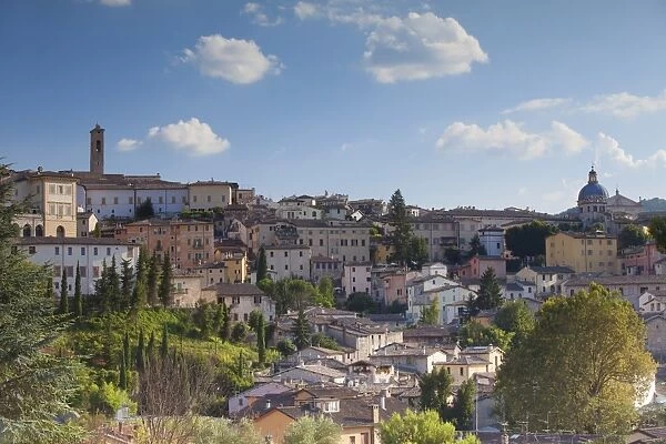 View of Spoleto, Umbria, Italy, Europe