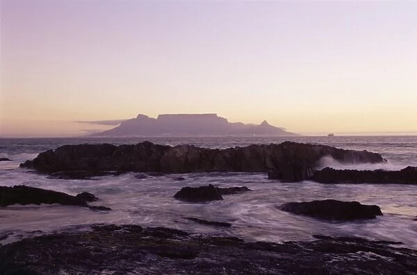 View to Table Mountain from Bloubergstrand