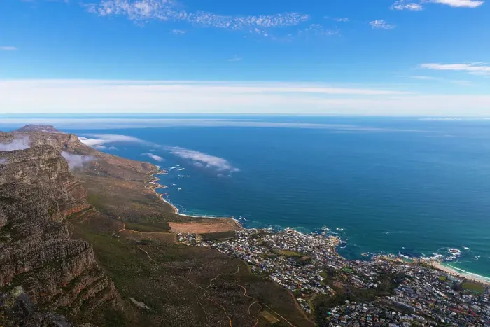Framed Print : View from Table Mountain, Cape Town, Western Cape Province, South Africa, Africa Framed Print : View from Table Mountain, Cape Town, Western Cape Province, South Africa, Africa