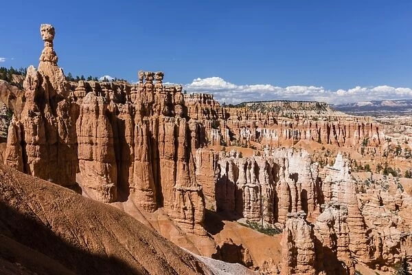 View of Thors Hammer from the Navajo Loop Trail in Bryce Canyon National Park, Utah