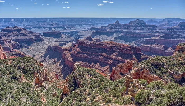 Framed Print : View of Thor's Temple south of Honan Point, Grand Canyon National Park, Arizona, USA Framed Print : View of Thor's Temple south of Honan Point, Grand Canyon National Park, Arizona, USA