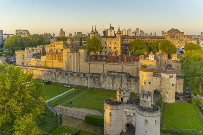 Framed Print : View of the Tower of London, UNESCO World Heritage Site