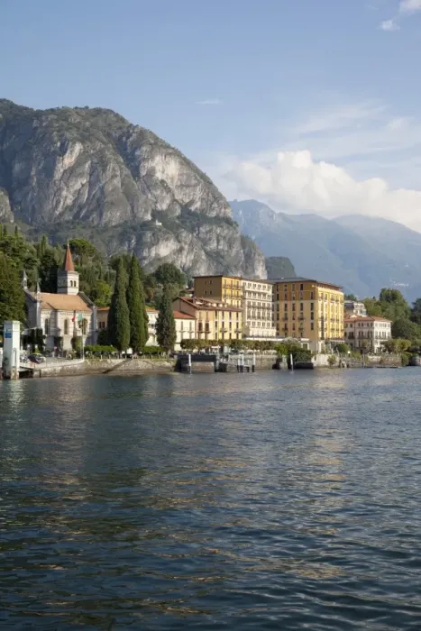 Framed Print : View of the town of Cadenabbia from ferry, Lake Como, Lombardy, Italian Lakes Framed Print : View of the town of Cadenabbia from ferry, Lake Como, Lombardy, Italian Lakes
