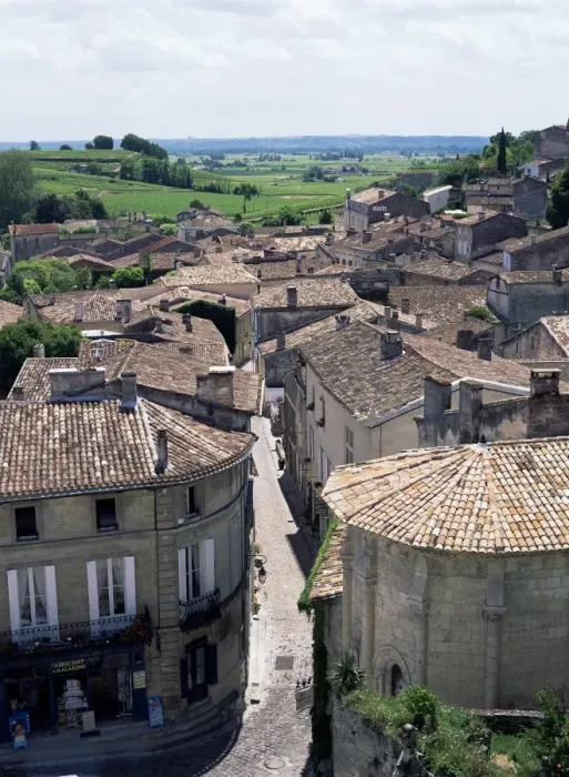 Framed Print : View of the town, St. Emilion, Gironde, Aquitaine, France, Europe Framed Print : View of the town, St. Emilion, Gironde, Aquitaine, France, Europe