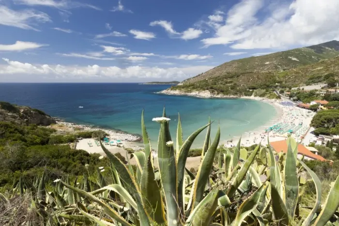 Framed Print : View of turquoise sea and Cavoli Beach, Marciana, Elba Island, Livorno Province, Tuscany Framed Print : View of turquoise sea and Cavoli Beach, Marciana, Elba Island, Livorno Province, Tuscany