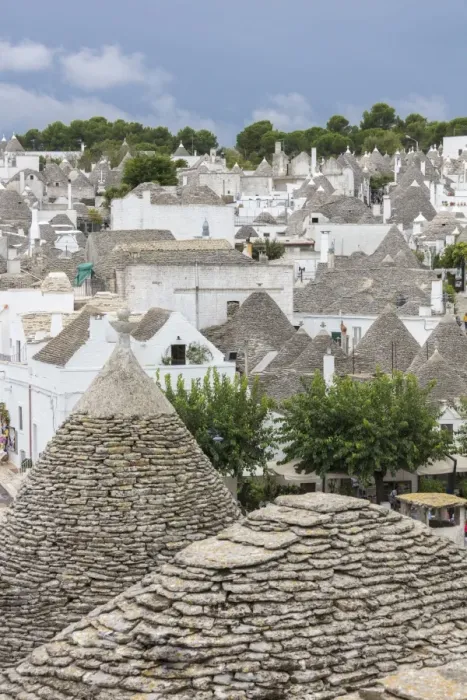 Framed Print : View of the typical Trulli built with dry stone with a conical roof, Alberobello Framed Print : View of the typical Trulli built with dry stone with a conical roof, Alberobello