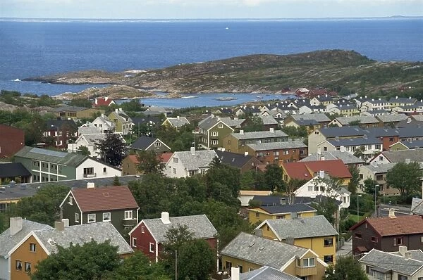 View from Varde Tower, Kristiansund, Norway, Scandinavia, Europe