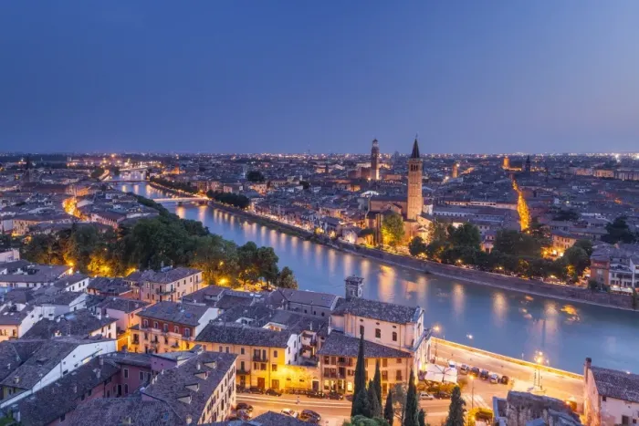 Framed Print : The view over Verona, UNESCO World Heritage Site, from Piazzale Castel San Pietro Framed Print : The view over Verona, UNESCO World Heritage Site, from Piazzale Castel San Pietro
