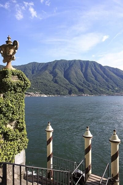 View from Villa Balbianello, Lenno, Lake Como, Lombardy, Italy, Europe