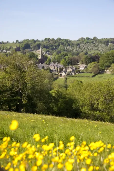Framed Print : View over village and church, Ashover, Derbyshire, England, United Kingdom, Europe Framed Print : View over village and church, Ashover, Derbyshire, England, United Kingdom, Europe