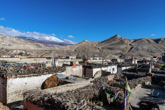 Framed Print : View over the walled historic centre, Lo Manthang, Kingdom of Mustang, Himalayas, Nepal, Asia Framed Print : View over the walled historic centre, Lo Manthang, Kingdom of Mustang, Himalayas, Nepal, Asia