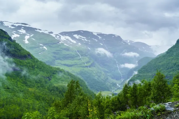 Framed Print : A view of waterfalls and forest from the Flam Railway, Flamsbana, Flam, Norway, Scandinavia Framed Print : A view of waterfalls and forest from the Flam Railway, Flamsbana, Flam, Norway, Scandinavia