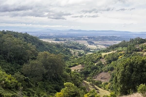 View over the wine region of the Hunter Valley, New South Wales, Australia, Pacific