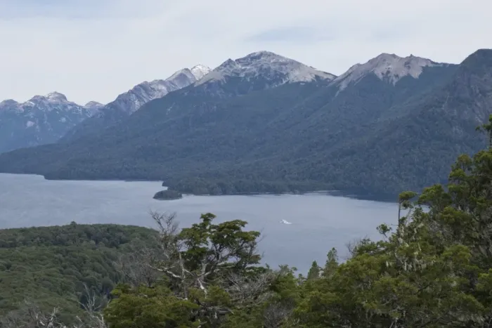 Framed Print : Views of Andes mountains by Lake Nahuel Huapi in Bariloche, Argentina, South America Framed Print : Views of Andes mountains by Lake Nahuel Huapi in Bariloche, Argentina, South America