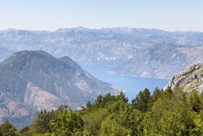 Framed Print : Views of the Bay of Kotor, just outside of Lovcen Nation Park, Njegusi, Montenegro, Europe Framed Print : Views of the Bay of Kotor, just outside of Lovcen Nation Park, Njegusi, Montenegro, Europe